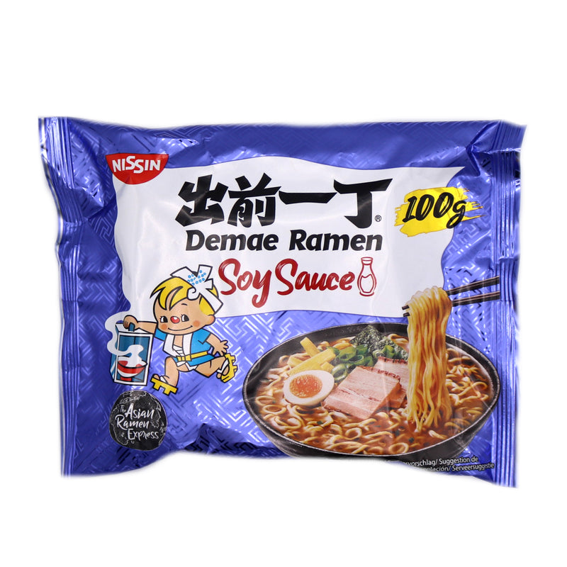 Nissin Demae Ramen Soy Sauce 100g | Tuk Tuk Mart