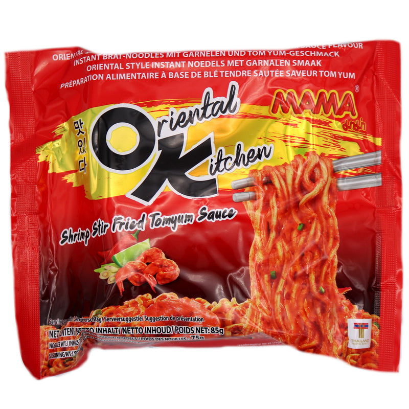 MAMA Shrimp Stir-Fried Tom Yum Sauce Instant Noodles 85g | Tuk Tuk Mart