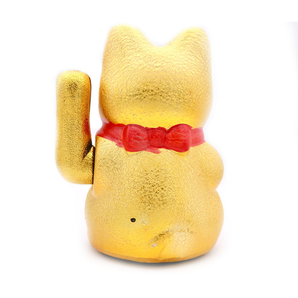 Hua Rong Sheng 21cm Waving Ceramic Fortune Cat Maneki Neko | Tuk Tuk Mart