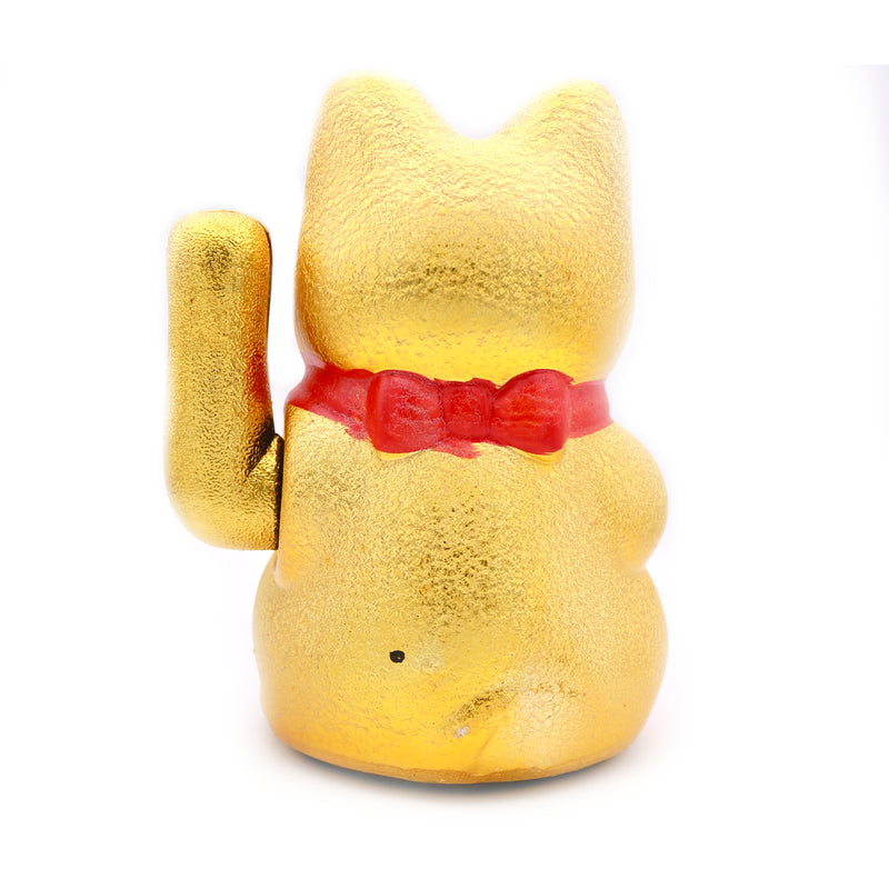 Hua Rong Sheng 21cm Waving Ceramic Fortune Cat Maneki Neko | Tuk Tuk Mart