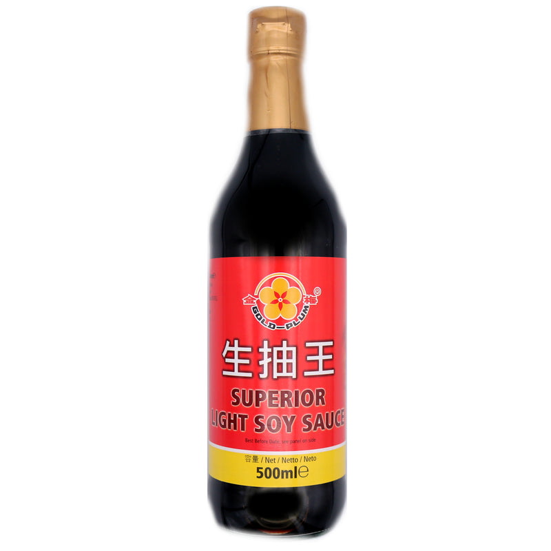 Gold Plum Superior Light Soy Sauce 500ml | Tuk Tuk Mart