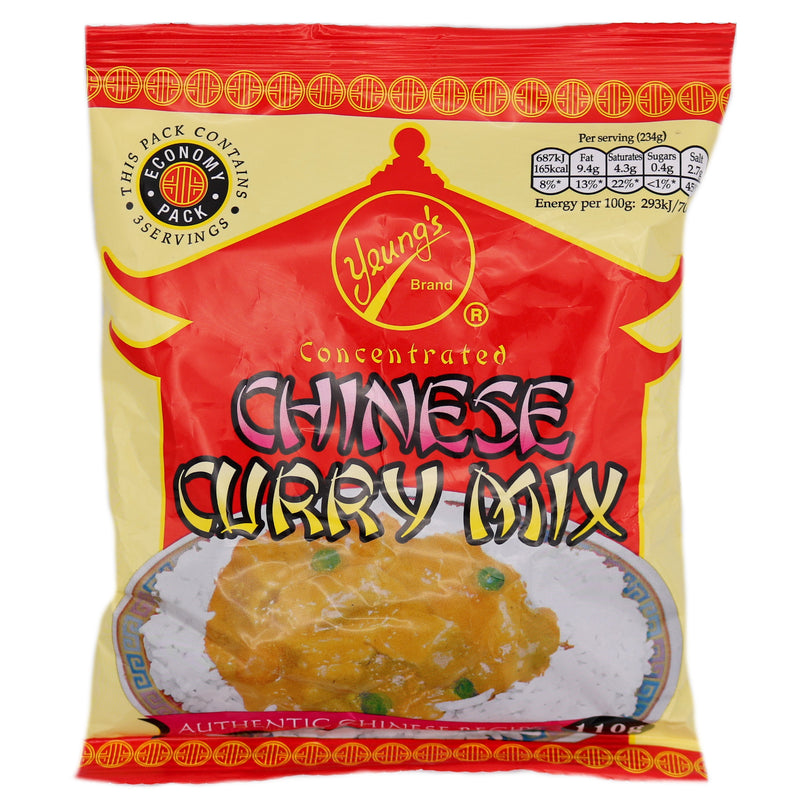 Young's Brand Chinese Curry Mix 110g (3 servings) | Tuk Tuk Mart