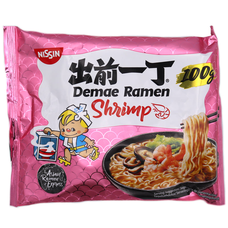 Nissin Demae Ramen Shrimp 100g | Tuk Tuk Mart