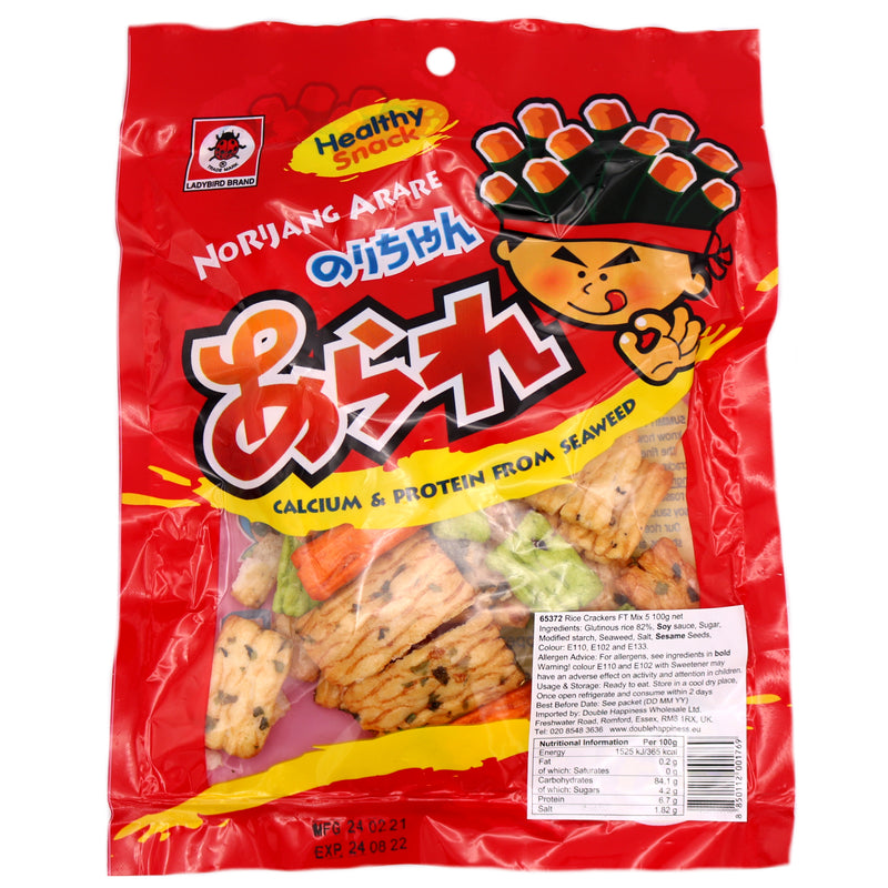 Ladybird Rice Crackers 100g | Tuk Tuk Mart