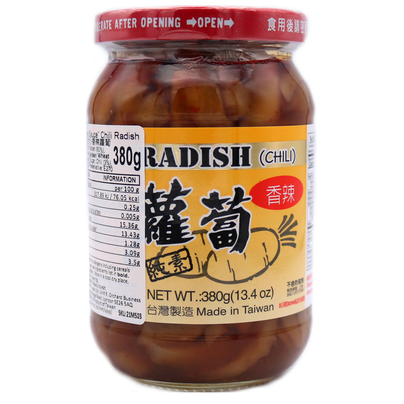 Master Sauce Chilli Radish 380g | Tuk Tuk Mart
