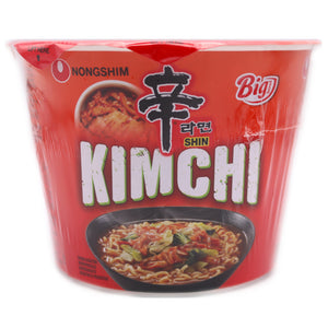 Nongshim Shin Kimchi Big Bowl Noodles 112g | Tuk Tuk Mart