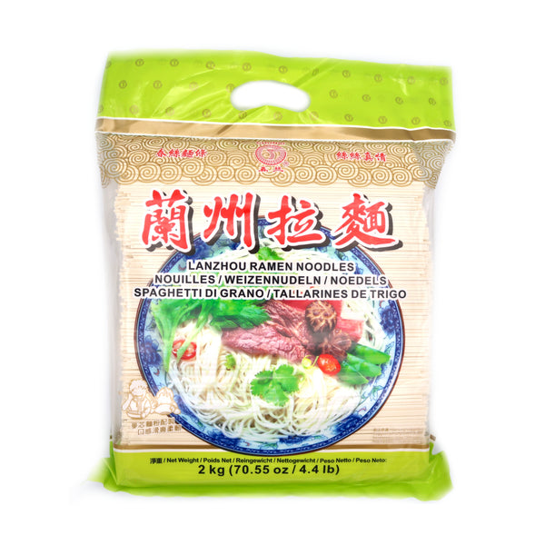 Chunsi Lanzhou Ramen Noodles 蘭州拉麵 (春絲牌) 2kg | Tuk Tuk Mart