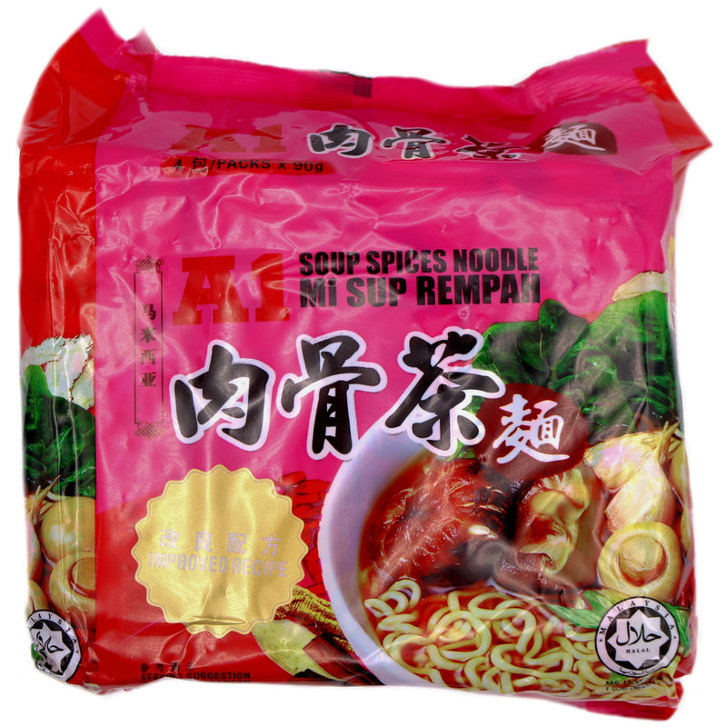 A1 Bak Kut Teh Noodles 360g (4 packets) | Tuk Tuk Mart