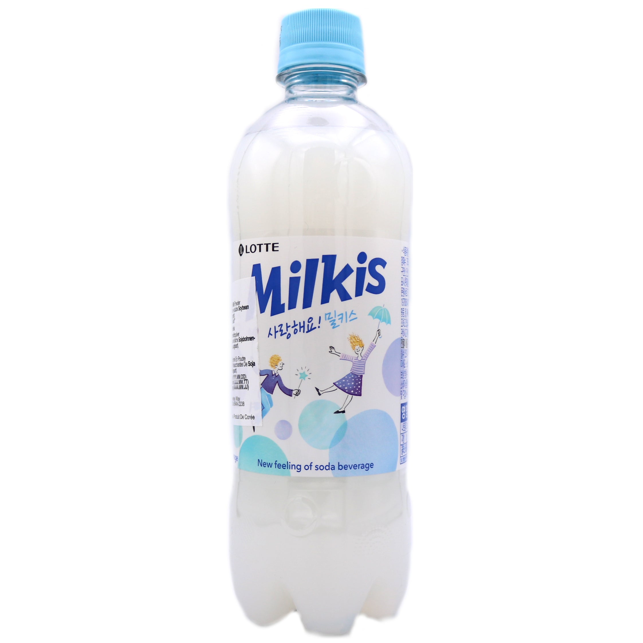 *Lotte Milkis Milk and Yoghurt Flavour Drink 500ml - Tuk Tuk Mart