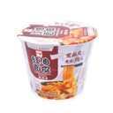 Baijia A-Kuan Sichuan Broad Noodle Chilli Oil Flavour Noodle Bowl (Hot&Sour) 白家阿宽红油面皮酸辣味 115g | Tuk Tuk Mart