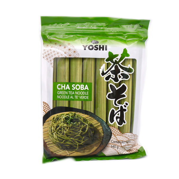Yoshi Cha Soba Green Tea Noodles 640g | Tuk Tuk Mart