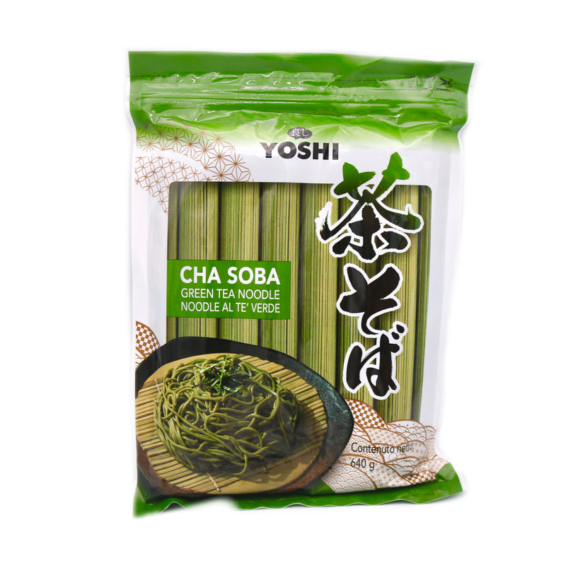 Yoshi Cha Soba Green Tea Noodles 640g | Tuk Tuk Mart