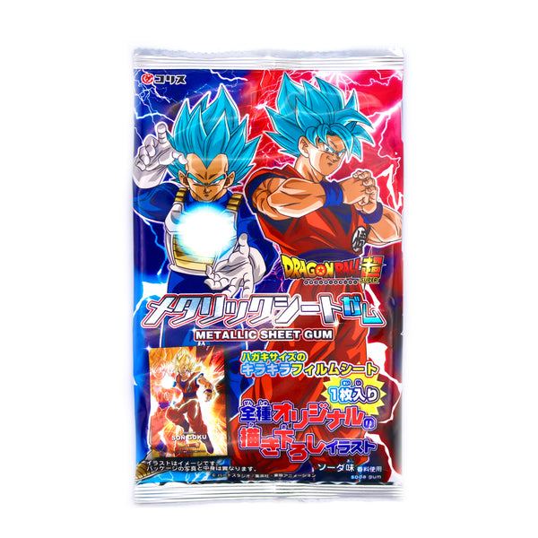 Koris Dragon Ball Super Metallic Sheet Chewing Gum 3.5g | Tuk Tuk Mart