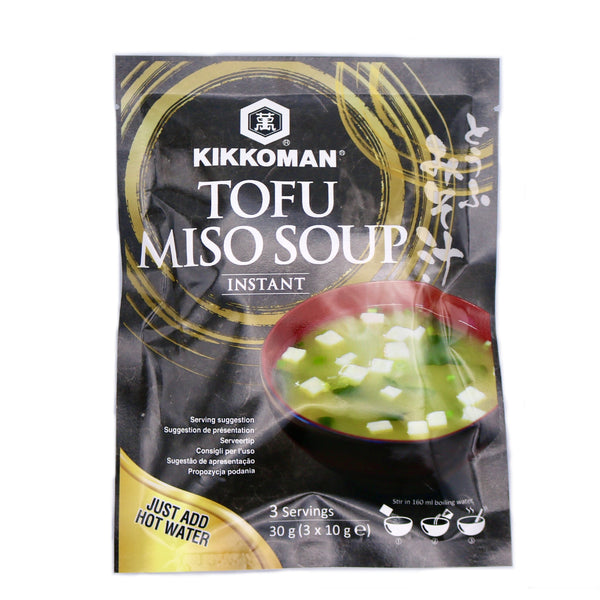 Kikkoman Instant Tofu Miso Soup 30g (3x10g) | Tuk Tuk Mart