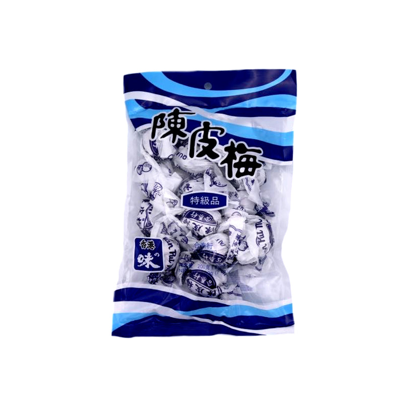 Hop Tai Hong Dried Plums With Sugar And Sweetener 陈皮梅 200g | Tuk Tuk Mart