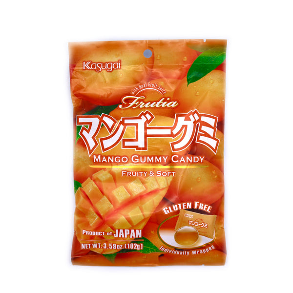 Kasugai Fruitia Mango Gummy 102g | Tuk Tuk Mart