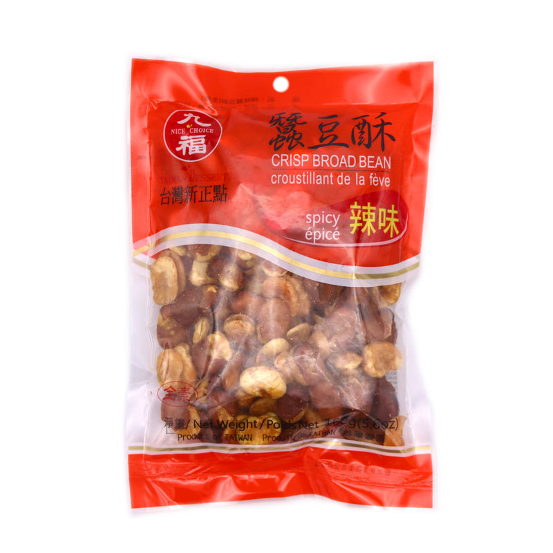 Nice Choice Broad Bean Spicy Crisps 160g | Tuk Tuk Mart