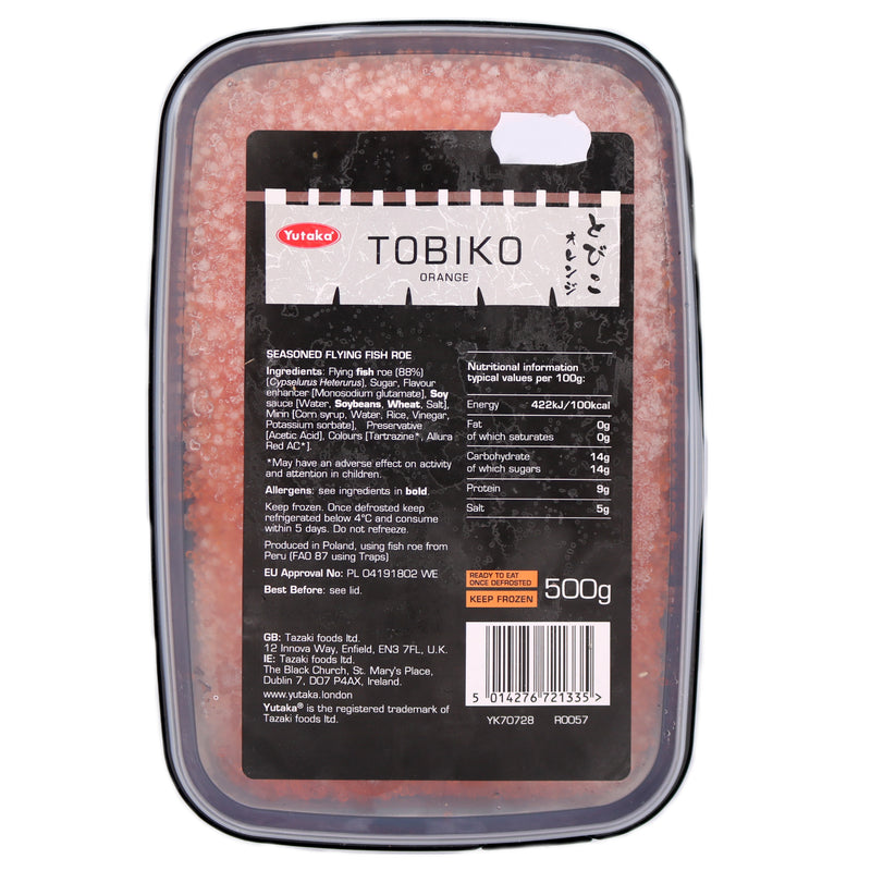 Yutaka Tobiko Orange 500g (Frozen) | Tuk Tuk Mart