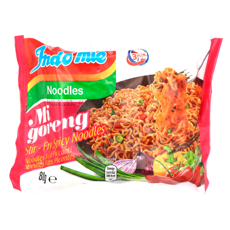 Indomie Instant Noodles Mi Goreng Stir-Fry Spicy Noodles 80g | Tuk Tuk Mart