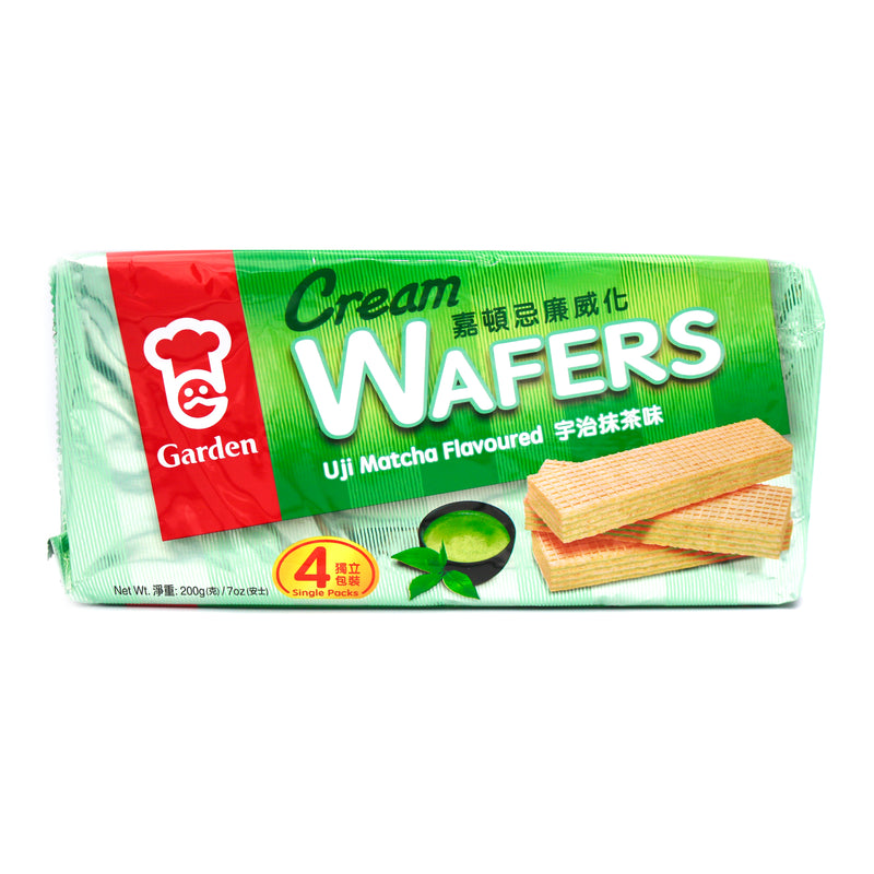 Garden Cream Wafers Uji Matcha Flavoured 200g | Tuk Tuk Mart