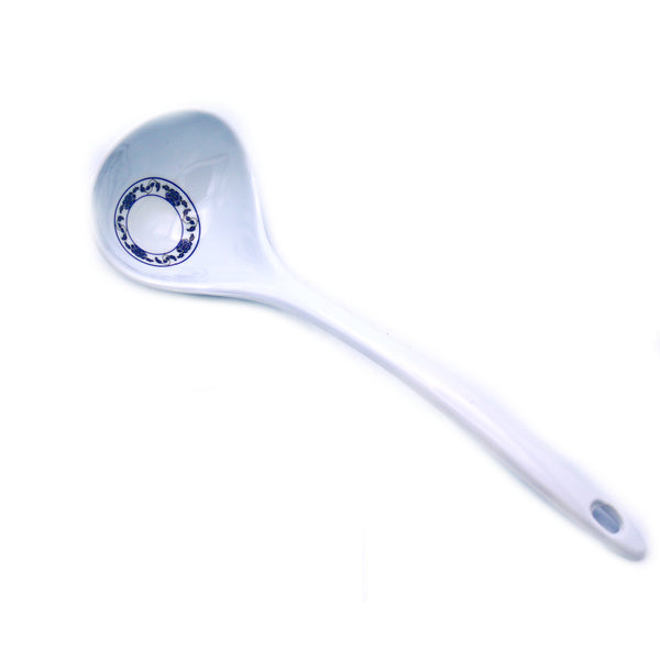 Chinese Blue Design Soup Spoon 8.5cmx25cm | Tuk Tuk Mart