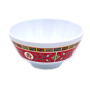 Chinese Red and White Melamine Rice Bowl 11cm | Tuk Tuk Mart