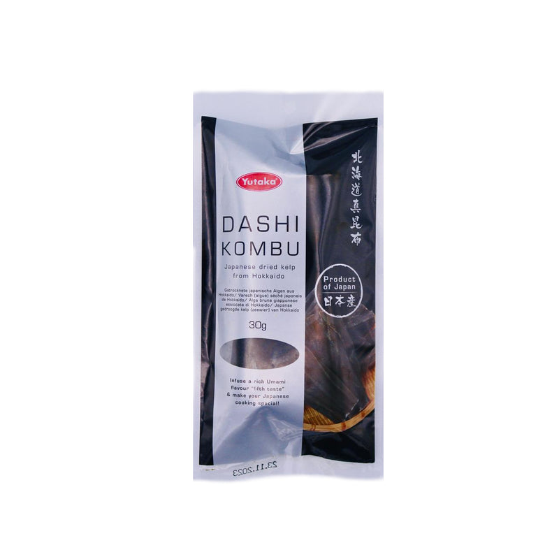 Yutaka Dashi Kombu Japanese Dried Kelp from Hokkaido 30g | Tuk Tuk Mart