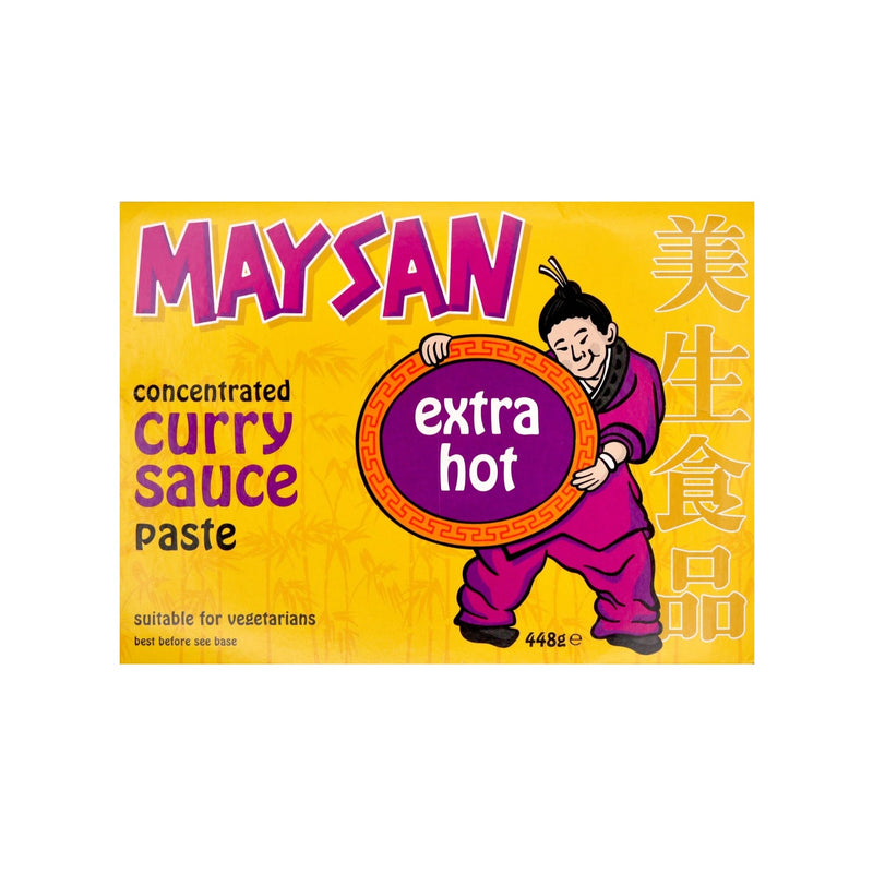 Maysan Concentrated Extra Hot Curry Sauce Paste 448g | Tuk Tuk Mart