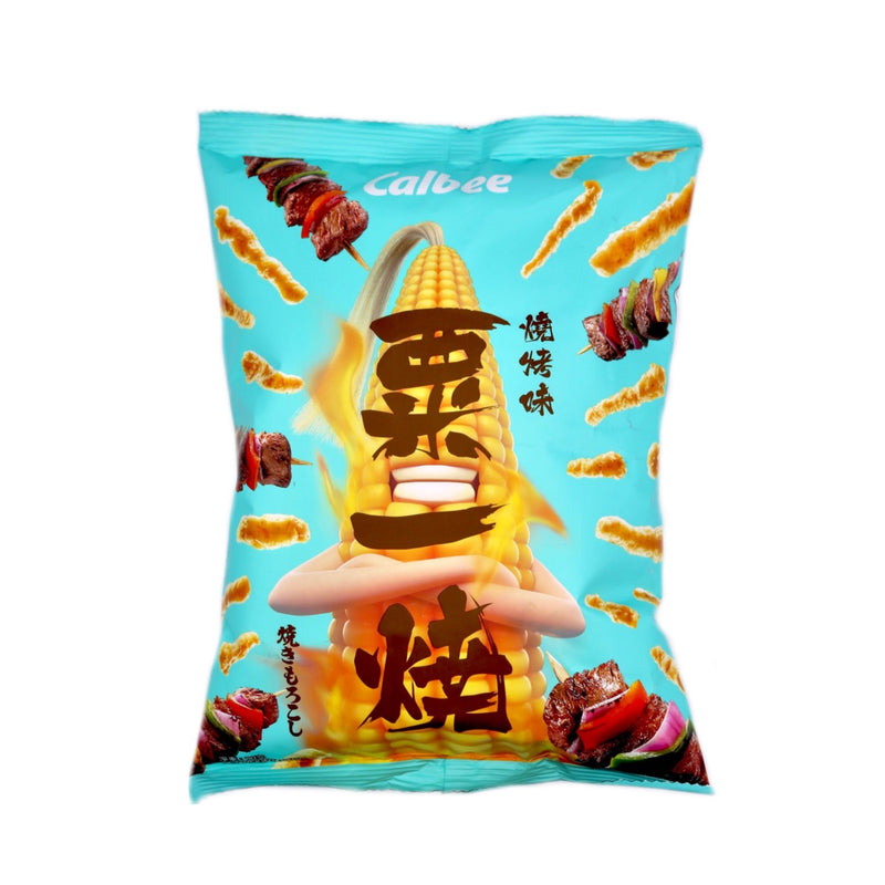 Calbee Grill-A-Corn Sticks BBQ Flavour 80g - Tuk Tuk Mart