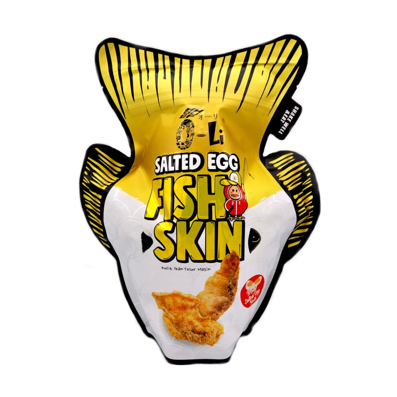 Hoe Hup O-Li Salted Egg Fish Skin Original 80g | Tuk Tuk Mart