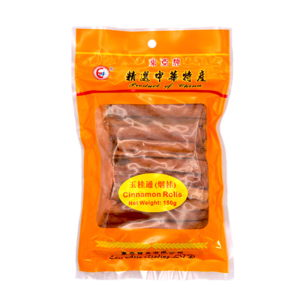 East Asia Brand Cinnamon Rolls 東亞牌玉桂通(烟桂) 150g | Tuk Tuk Mart