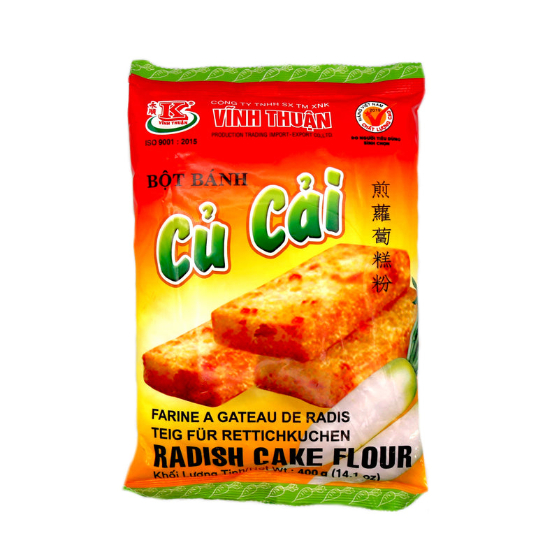 Vinh Thuan Radish Cake Flour (Bot Banh Cu Cai) 400g | Tuk Tuk Mart