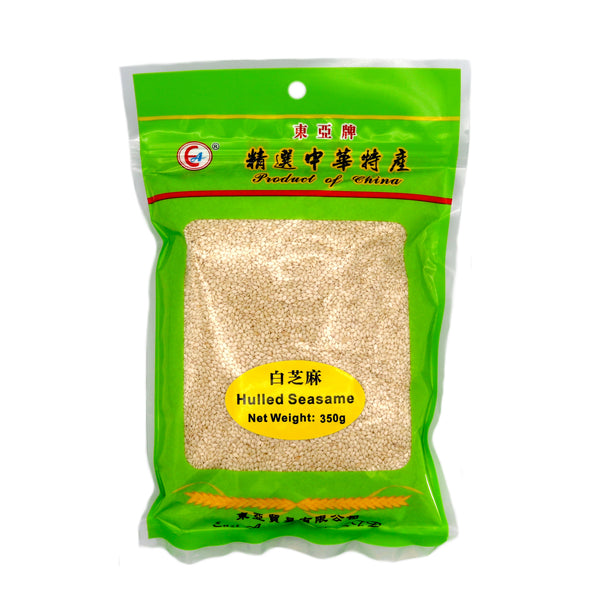 East Asia Brand Hulled Sesame 東亞牌白芝麻 350g | Tuk Tuk Mart