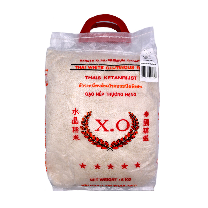 X.O Thai White Glutinous Rice 5Kg | Tuk Tuk Mart