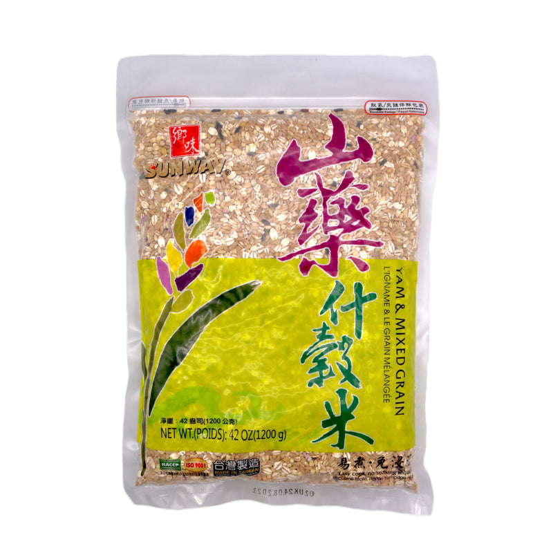 Sunway Yam and Mixed Grains 山藥高纖什穀米 1.2Kg | Tuk Tuk Mart