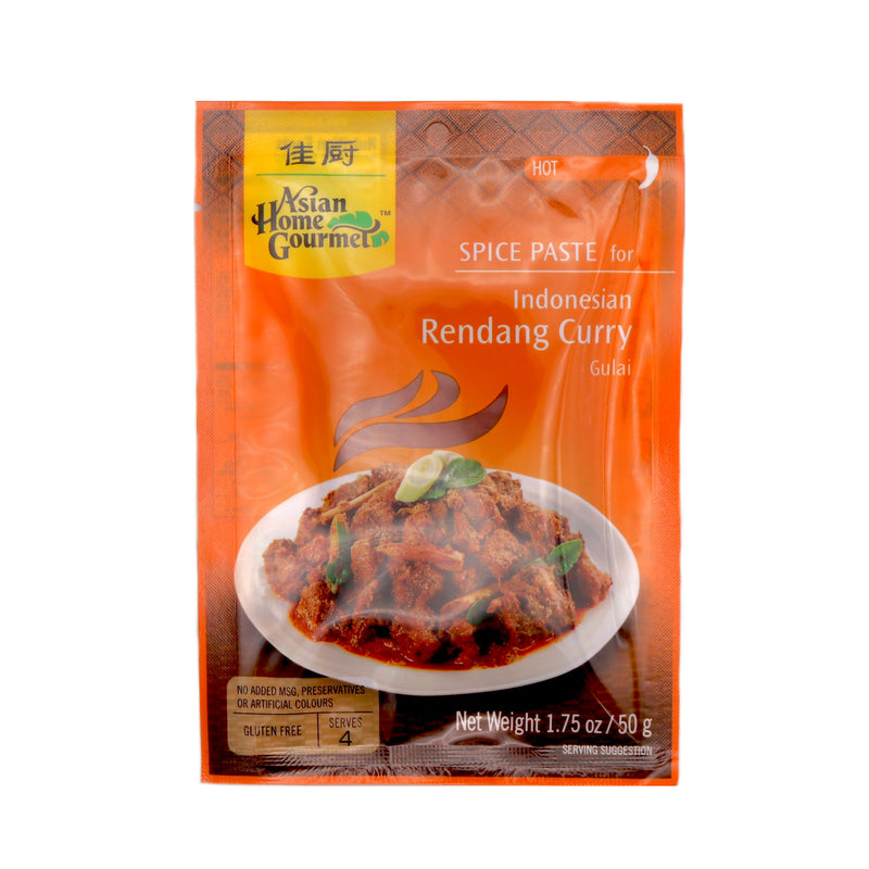 Asian Home Gourmet Spice Paste for Indonesian Rendang Curry (Gulai) 50g | Tuk Tuk Mart