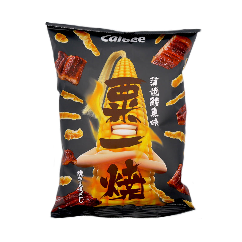Calbee Grill-A-Corn Sticks Eel Kabayaki Flavour粟一燒饅魚味 80g | Tuk Tuk Mart