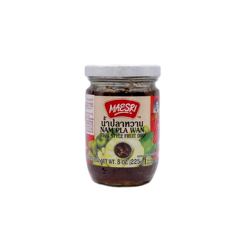 Maesri Nam Pla Wan (Thai Style Fruit Dip) 225g | Tuk Tuk Mart