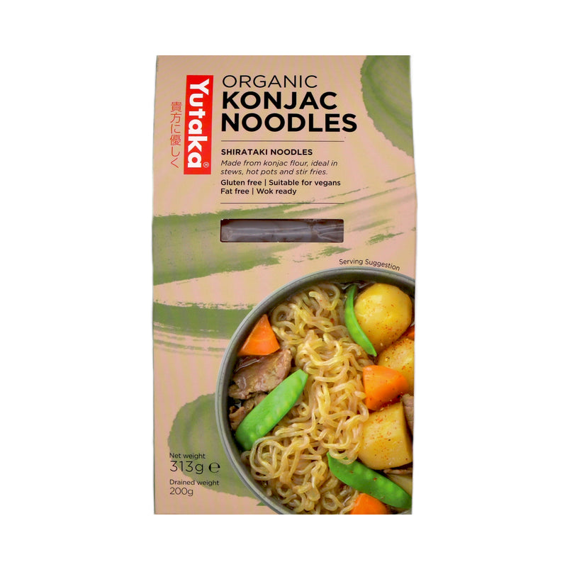 Yutaka Organic Konjac Noodles 313g | Tuk Tuk Mart