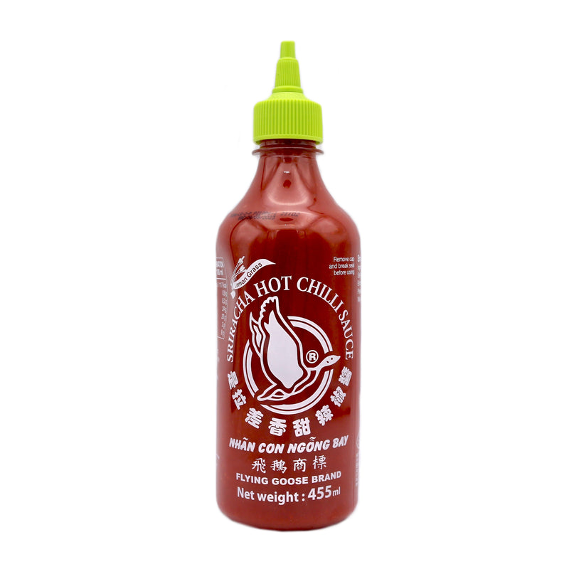 Flying Goose Sriracha Hot Chilli Sauce with Lemongrass 455ml | Tuk Tuk Mart