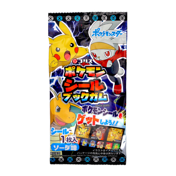 Koris Pokemon Chewing Gum with Stickers 3.5g | Tuk Tuk Mart