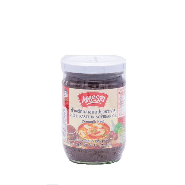 Maesri Chilli Paste In Soybean Oil (Nam Prik Pao) 225g | Tuk Tuk Mart