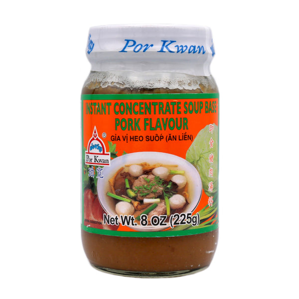 Por Kwan Instant Concentrate Soup Base Pork Flavour 225g | Tuk Tuk Mart