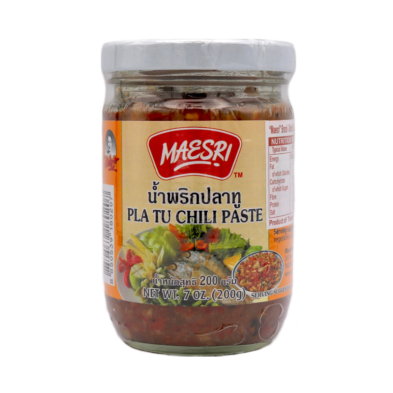 Maesri Pla Tu Chilli Paste 200g | Tuk Tuk Mart