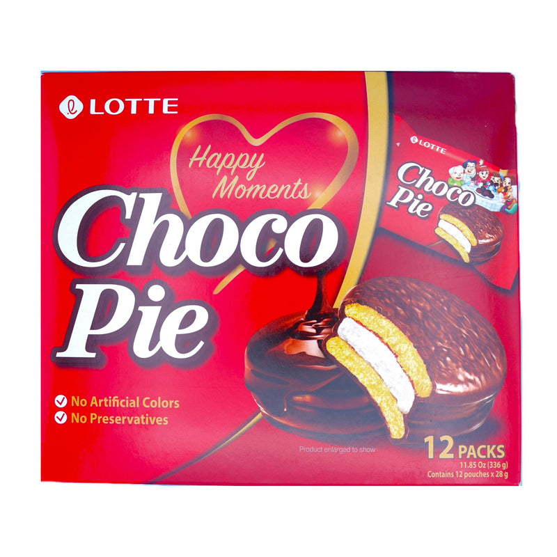 Lotte Choco Pie 336g (12X28g) | Tuk Tuk Mart