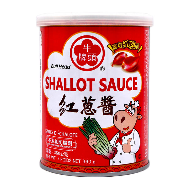 HD Bull Head Brand Shallot Sauce 牛頭牌紅蔥醬 360g | Tuk Tuk Mart