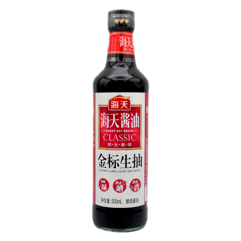 Haday Golden Label Light Soy Sauce 海天金标生抽 500ml | Tuk Tuk Mart
