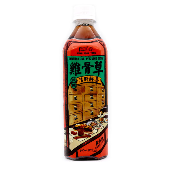 Hung Fook Tong Canton Love-pes Vine Drink 鴻福堂雞骨草 500ml | Tuk Tuk Mart