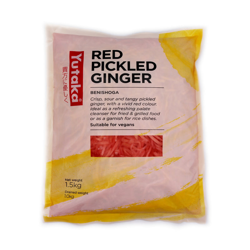 Yotaka Benishoga Red Pickled Ginger 1.5kg | Tuk Tuk Mart