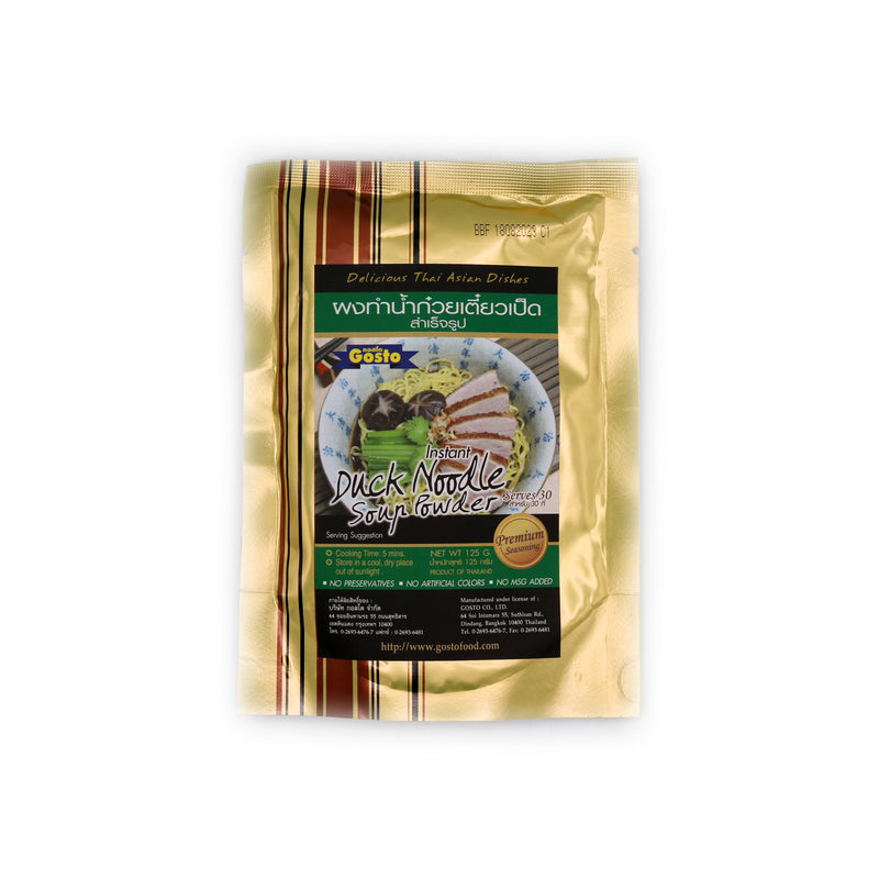 Gosto Duck Noodle Soup Powder 125g | Tuk Tuk Mart